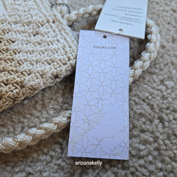 NWT The Sak Crochet Neutral Colors Bag - Picture 12 of 13